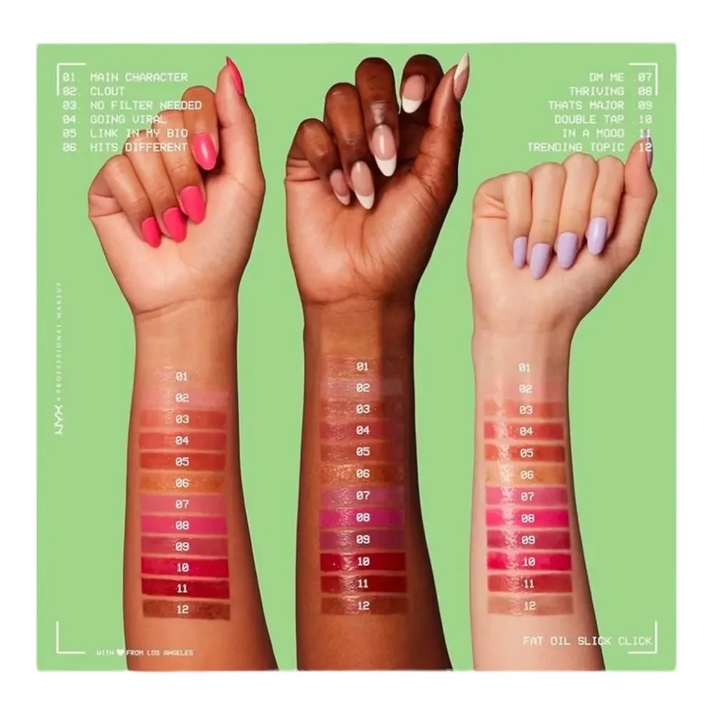 NYX PROFESSIONAL MAKEUP Fat Oil Slick Click LIP BALM Lightweight In A Mood 11